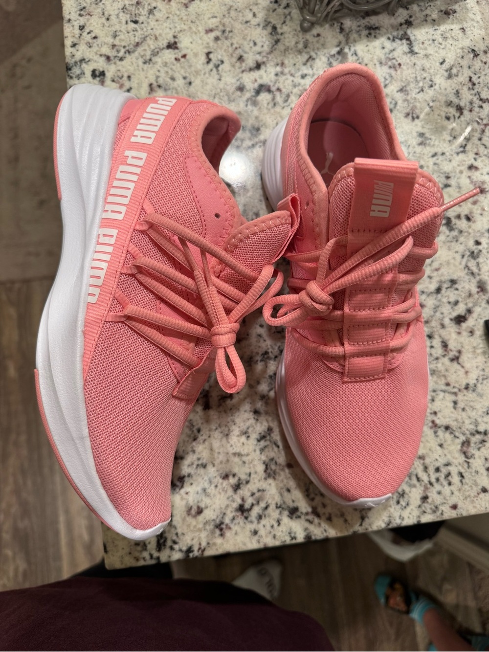 Puma Coral Pink Women's Athletic Sneakers